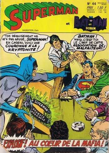 Scan de la Couverture Superman Batman Robin n 44